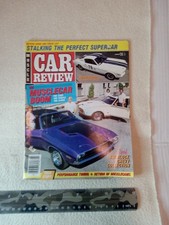 MUSCLE CAR REVIEW MAGAZINE FEBRUARY 1987 1965 R-SHELBY RACER GT 350 1967 CHARGER