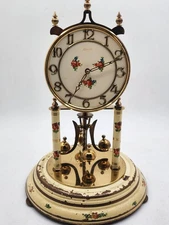 Kundo Made In Germany 400 Day Clock Kieninger Obergfell (Parts or Repair) - Vtg