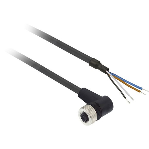 Connettore Pre-cablato Telemecanique XZCPV0941L2, Diritto, Femmina M8, Cavo 2 Metri