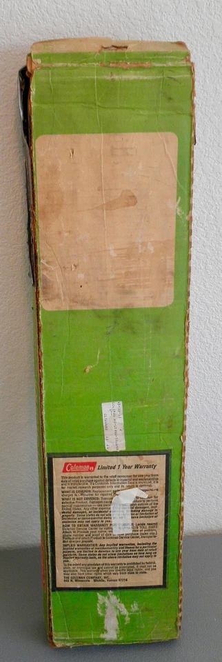 VINTAGE COLEMAN 591B499 FOLDING HIGH HI STAND ~ FOR CAMP STOVE & COOLER W/BOX - Image 4 of 4