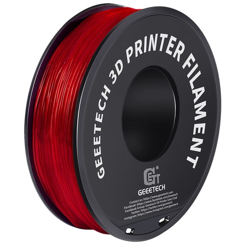 Geeetech 3D Drucker Filament TPU 1,75mm 1KG/Rolle Verbrauchsmaterial Neu DE - Afbeelding 17 van 32