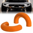 2PC Orange D-Ring Tow Hook Cover for Ford F150 2004-2024 Exterior Accessories US