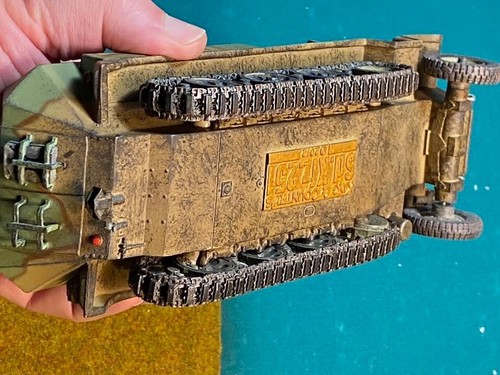 KING & COUNTRY WS218 WWII GERMAN NORMANDY "SdKfz. 251 HALF TRACK" (HANOMAG) - Picture 6 of 7