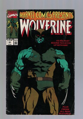 Marvel Comics Presents Vol. 1 No. 51   June 1990   $1.25 USA Cover Price