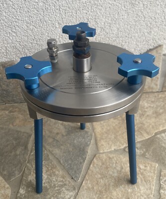 142 mm Edelstahl Filterhalter Millipore Corporation (YY3014236)