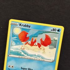 KRABBY - 43/202 - Pokemon Sword & Shield - Base Set - NM Near Mint