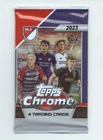 2023 Topps Chrome MLS Soccer 1 HOBBY Pack 4 Card Pack