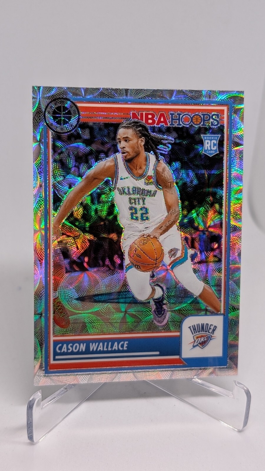 2023-24 Panini Hoops Premium Stock Cason Wallace #76 RC SCOPE