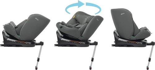 Foppapedretti Seggiolino Auto 0-36 Kg Isofix Bambini 0M-12A grigio ITURN i-Size - Foto 4 di 6
