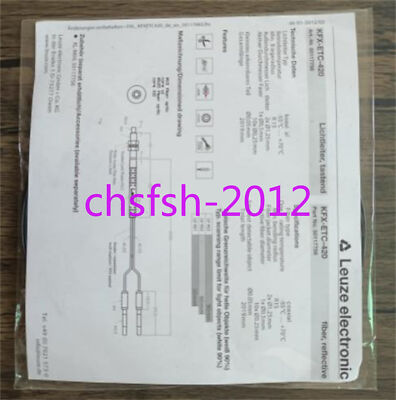 1PCS NEW IN BOX LEUZE 50117756 Optical Fiber sensor KFX- -420 #T10