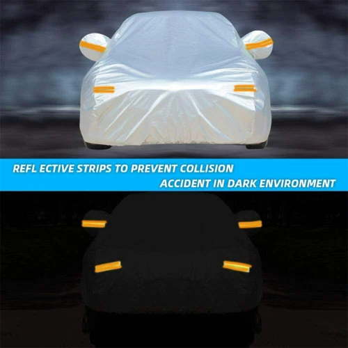 Cubierta de protección completa para sedanes impermeable sol UV nieve polvo resistente a la lluvia Foto 2 de 4