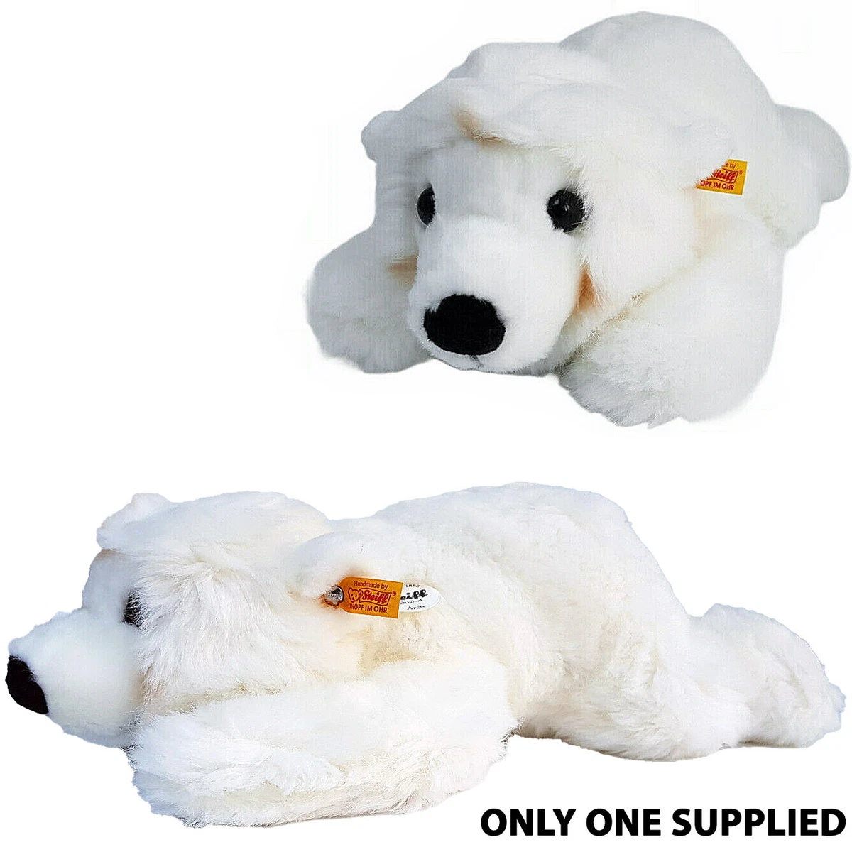 Steiff Original Arco Polar Bear Plush 45cm Soft Cuddly Teddy Toy