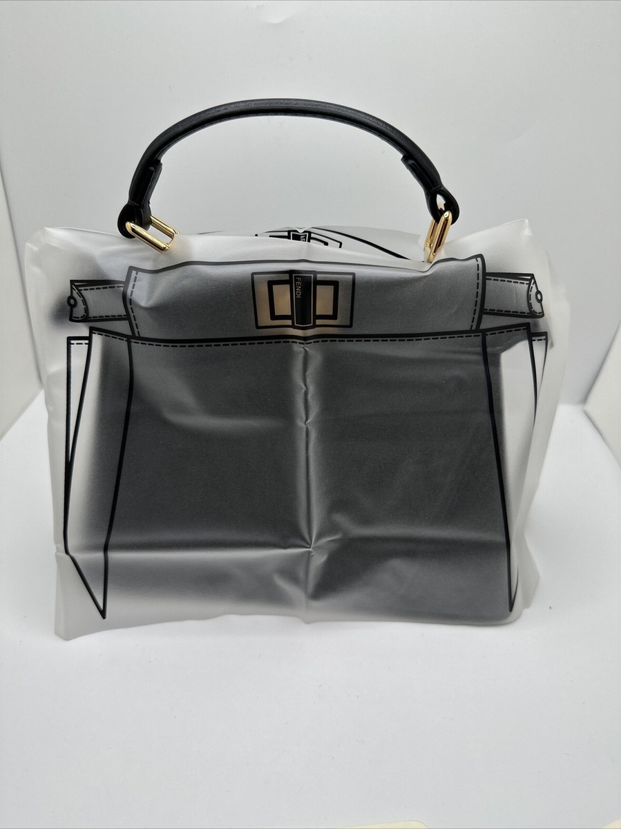 Fendi Peekaboo Mini Black Nappa Leather Bag 8BN244AD6GF0KUR Fendi Peekaboo Mini Black Nappa Leather Bag 8BN244AD6GF0KUR