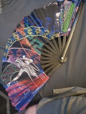 2023 summercamp music festival Novelty Hand Fan