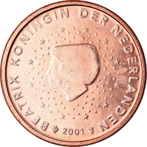 [#791773] Pays-Bas, 2 Euro Cent, 2001, TTB+, Copper Plated Steel, KM:235 - Photo 1/2