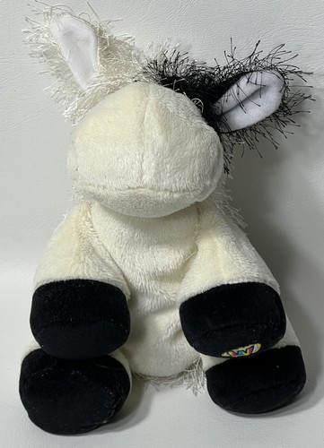 Ganz Webkinz HM003 Black & White Cow Plush Stuffed Toy No Code (Writing On Tag) - Picture 5 of 9