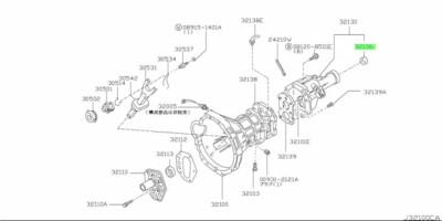 さーまま NISSAN Transmission Rear Seal SR20DET KA24DE S13 S14 Silvia 240SX