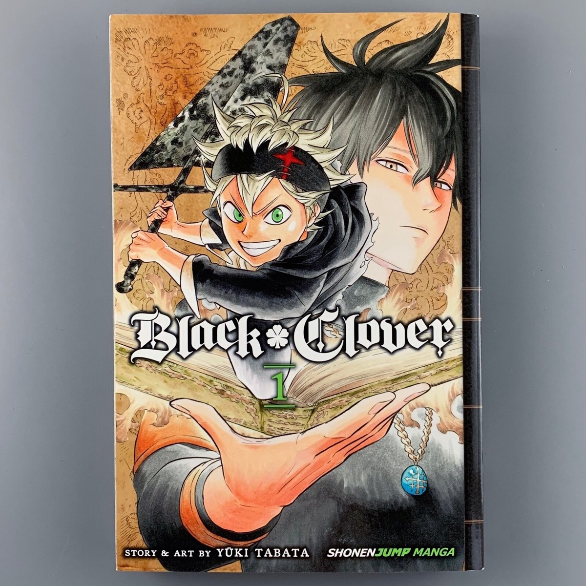 BGS 漫画鑑定 9.0 BLACK CLOVER Vol.1 初版 1st 帯 Black Clover Vol.1-Official Japanese Edition | Manga Comic