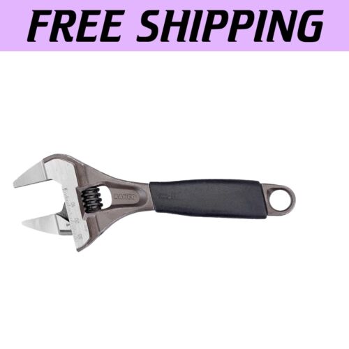Lightweight Ergo Adjustable Wrench - 8” Black Phosphate Finish for Plumbers
