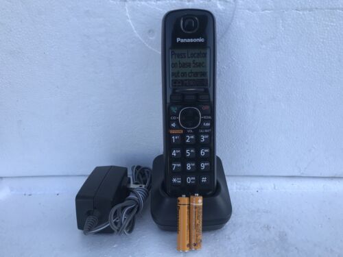 TELÉFONO INALÁMBRICO PANASONIC KX-TGA660B DECT 6.0 PLUS PARA KX-TG6641B Y KX-TG6643B - Imagen 1 de 9