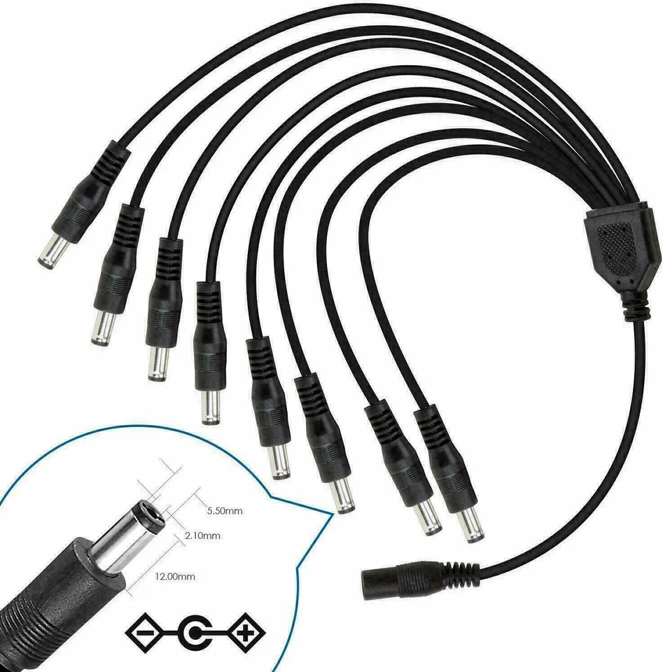 6way spiliter cable