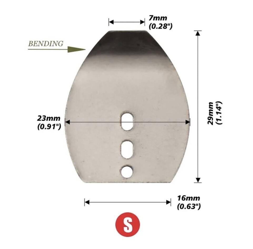 25 Pcs Bladed Jig / Vibrating Jig Blades Gold eBay