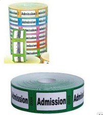 Admission Roll Tickets for Event Entry Festivals Fetes Fayre Door Entry Blue