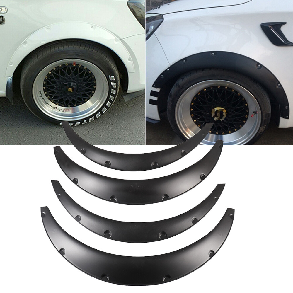 4X 34" For BMW 318i 320i 325i 335i 340i Series Fender Flares Extra Wide