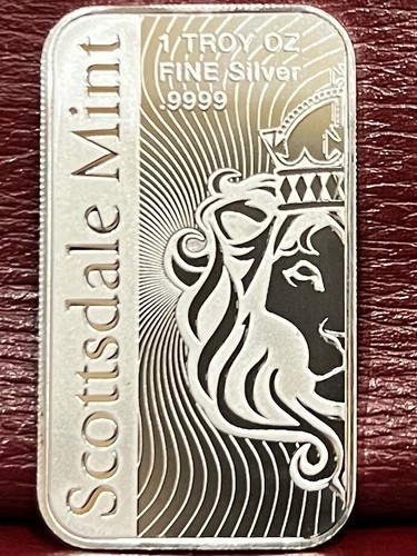 1 oz Scottsdale Vortex .9999 Silver Bar BU - Picture 9 of 11