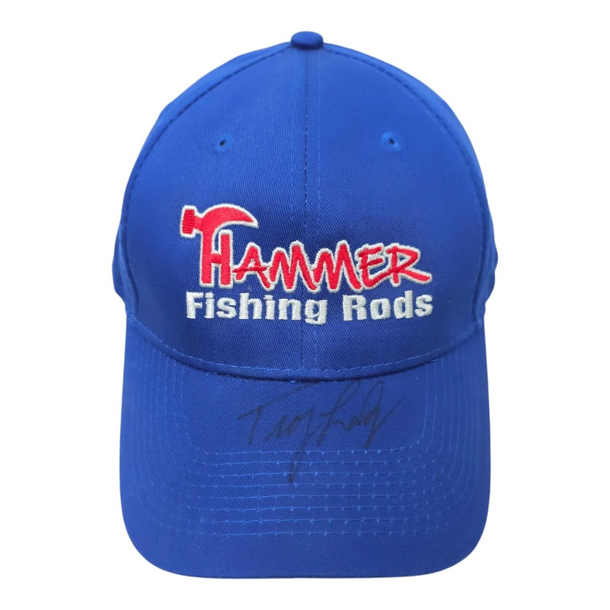 Hammer Fishing Rods Troy Landry Signed? Strapback Cap Swamp People