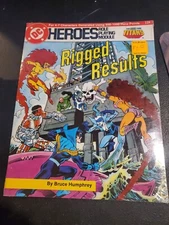 Rigged Results (DC Heroes RPG) MGI 229 New