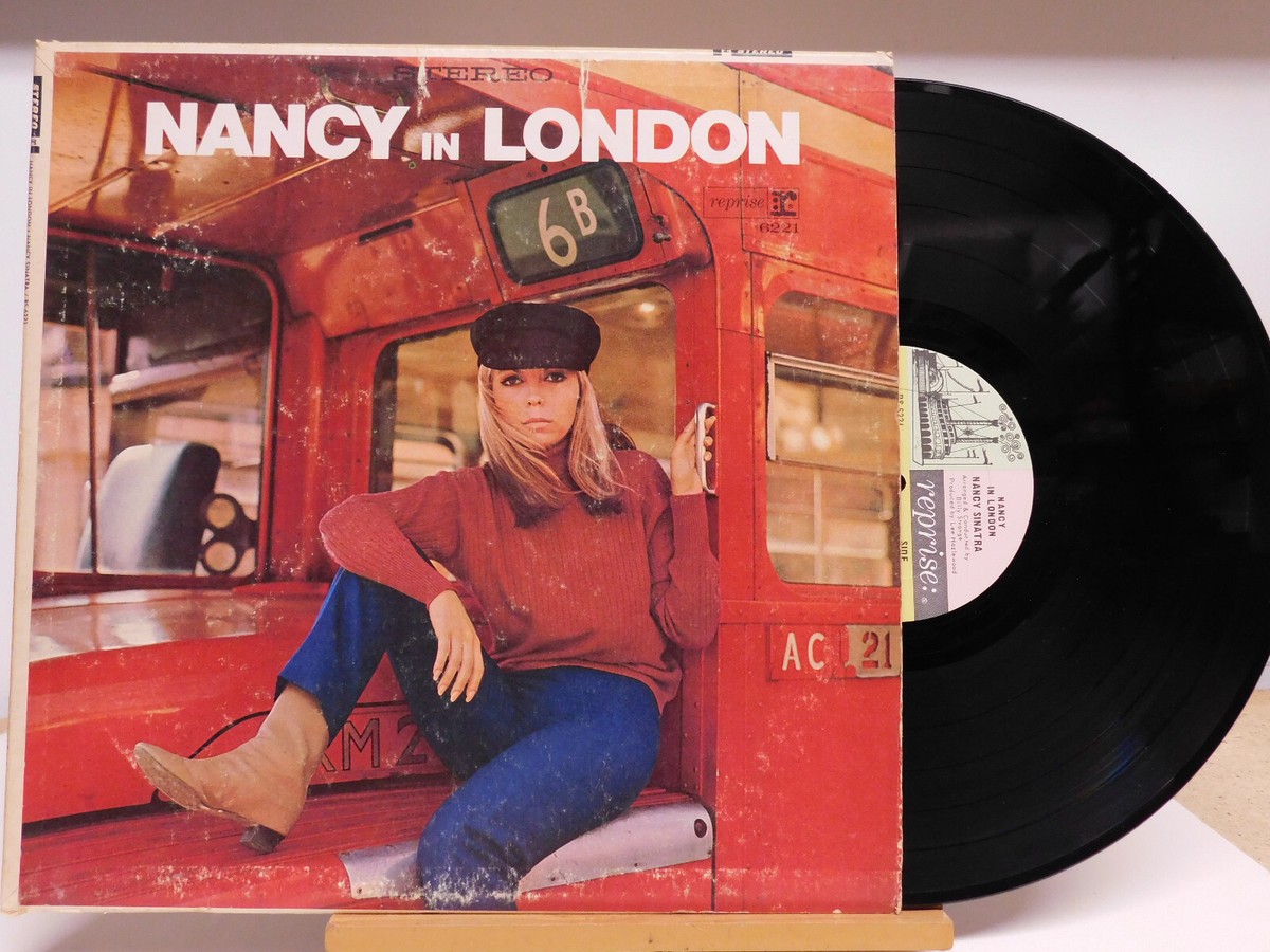 Nancy Sinatra pop rock stereo LP Nancy In London on Reprise