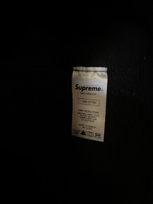 Size L - Supreme Box Logo Crewneck FW18 Sweatshirt StockX Black