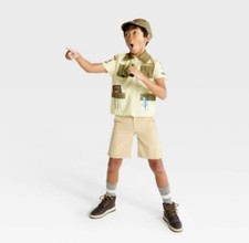 Park Ranger Toddler Costume, HYDE and EEK Size 4-5T Shirt and Hat New Halloween