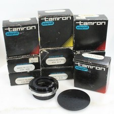 NEW OLD STOCK Tamron AdaptAll Adapter Minolta MD Konica AR Pentax PK Rollei QBM