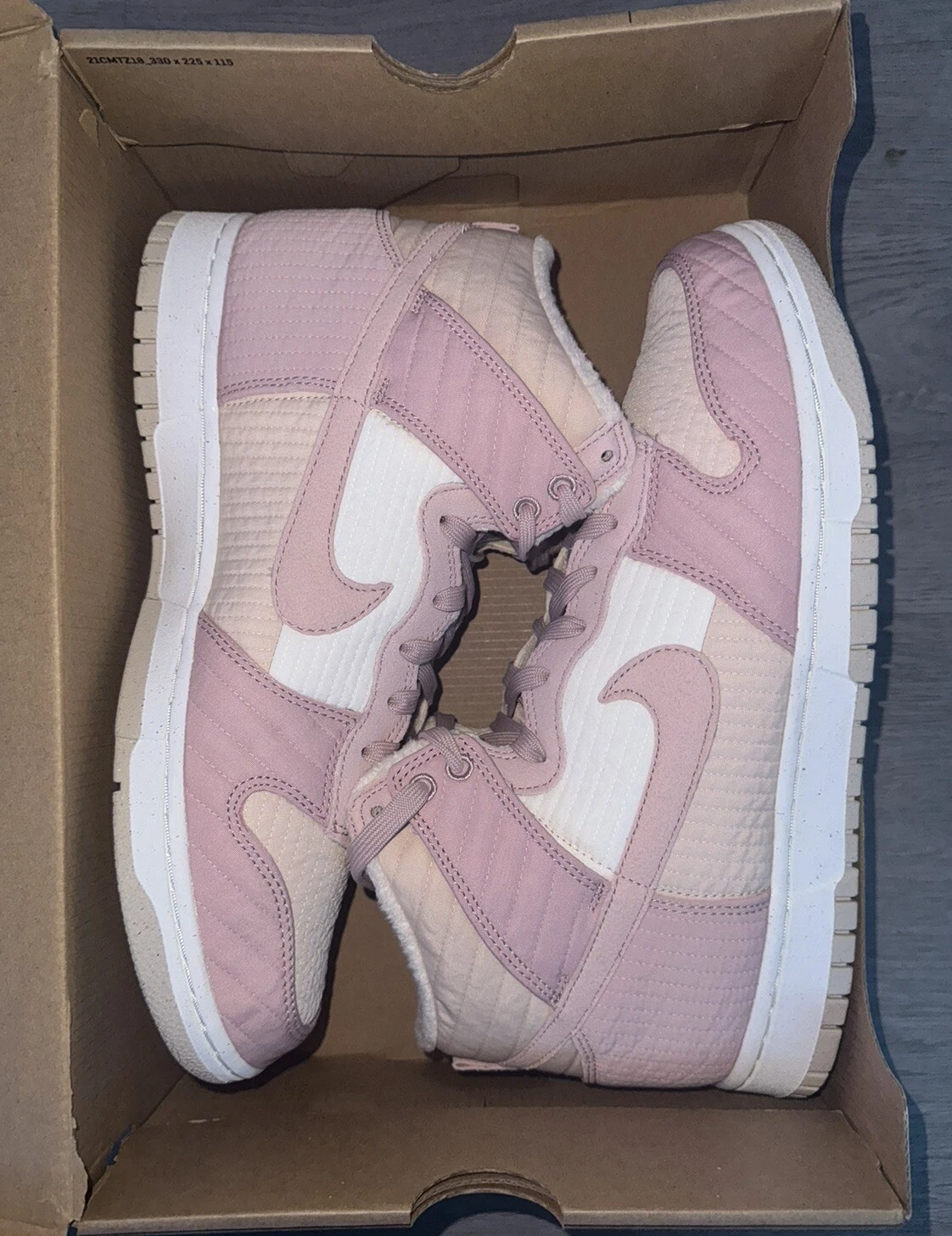 Nike Dunk High LX Next Nature rosa Oxford 11 W 9 5 M donna (W) 11 dn9909 200