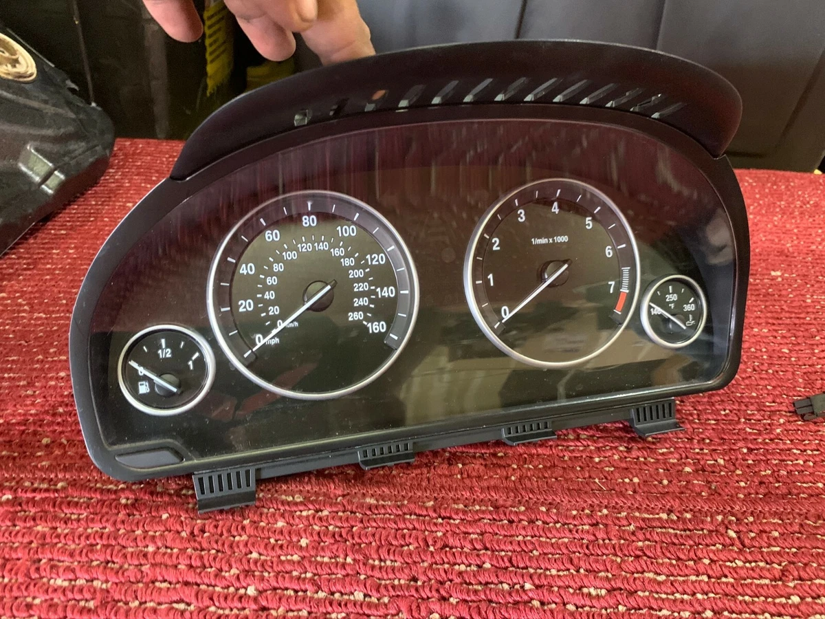 BMW F10 F11 ODOMETER SPEEDOMETER GAUGE INSTRUMENT CLUSTER ODO METER UNIT OEM 80K