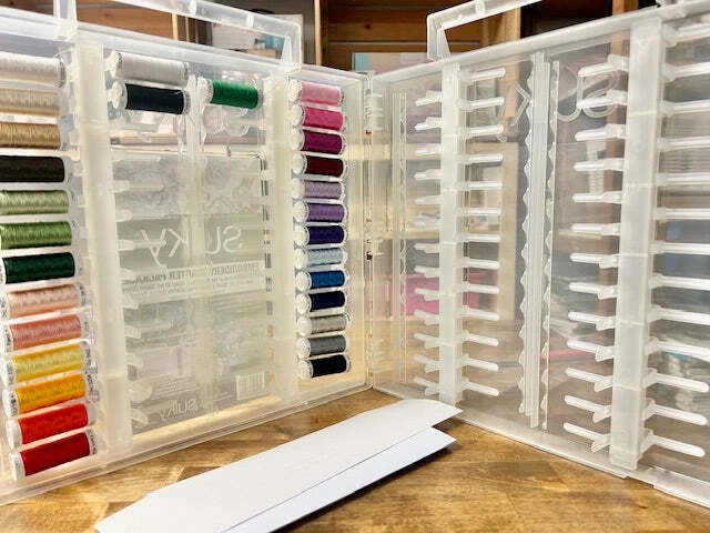 Sulky Embroidery Slimline Starter Pack Rayon & Bobbin Spools 885-01 NEW - Image 2 of 3