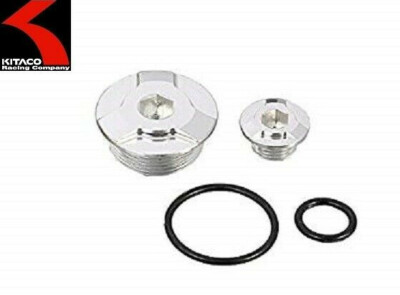 Kitaco Silver Timing Hole Cap Set MSX125 & New Honda Monkey 125 | eBay