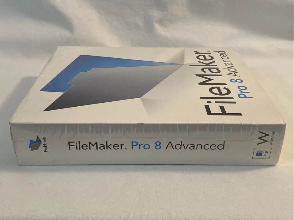 FILEMAKER PRO 8 ADVANCED SOFTWARE Windows Mac MULTILINGUAL ED. TD803LL/A NEW NIB - Image 2 of 4