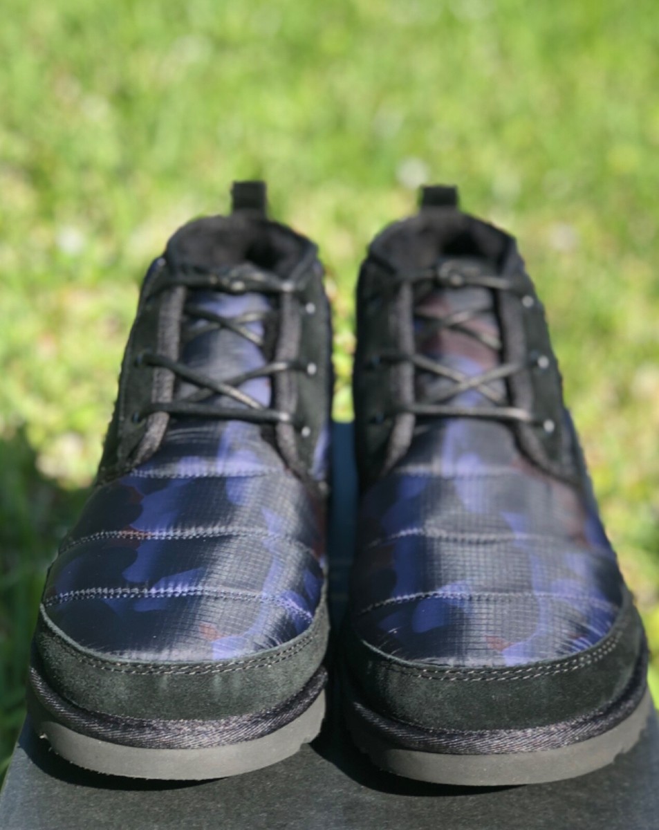 Size 11 - UGG Neumel LTA Peace Camo Black Navy Poppy Men display picture 1