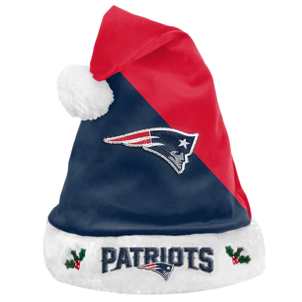 FOCO NFL Santa Hat New England Patriots, Weihnachtsmütze