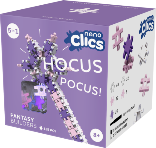 Nano Clics - Creative 125pc Hocus Pocus Construction toys for children ages 8 + - Picture 2 of 14