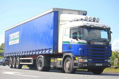 TRUCKINGIMAGES LKW PHOTOS - IRISH SCANIA 4 SERIES CURTAINSIDERS - 250 LISTED