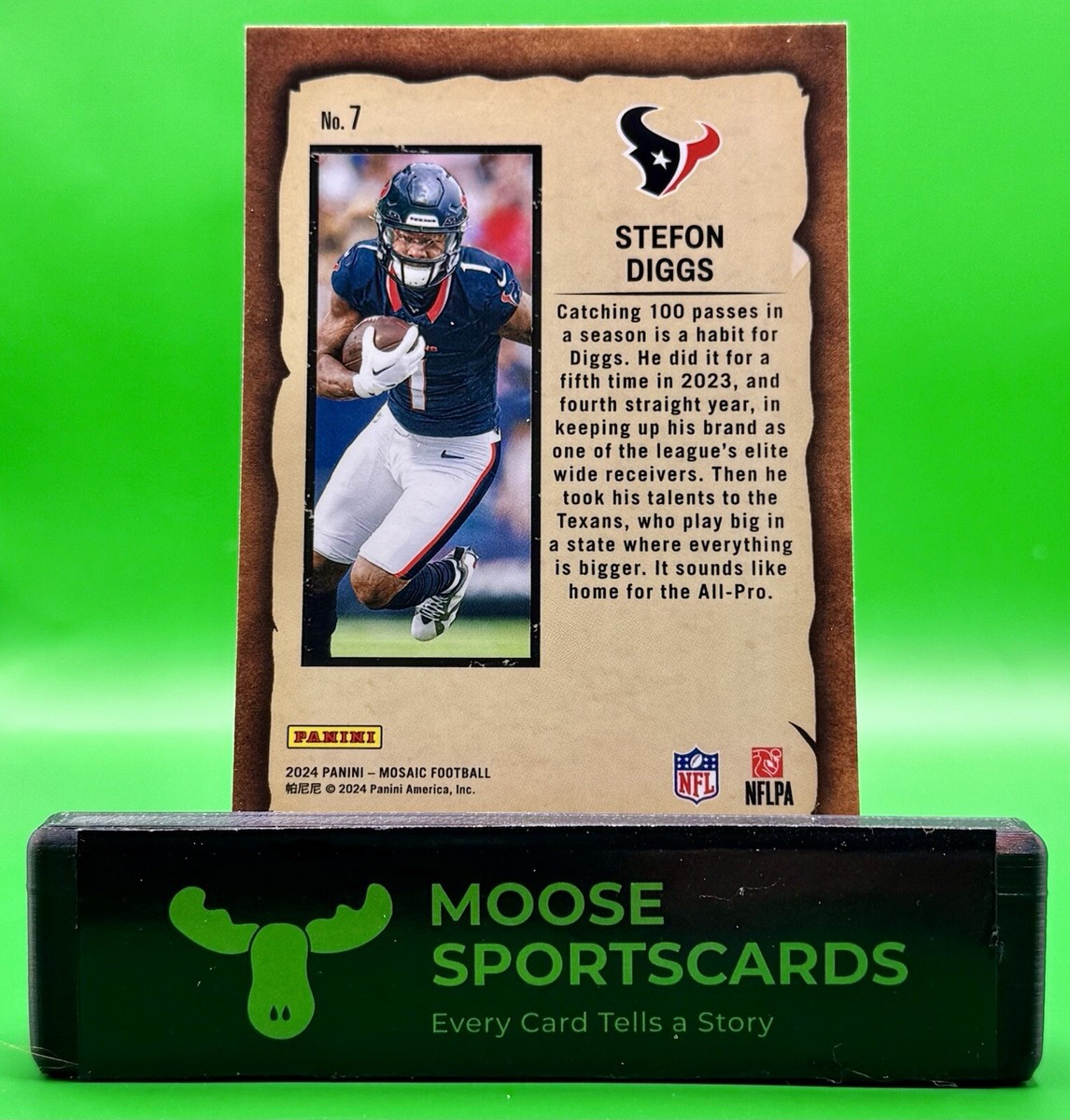2024 Panini Mosaic Football Stefon Diggs Notoriety | eBay