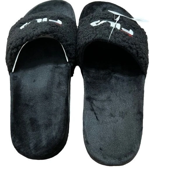 Fila sales fluffy slides