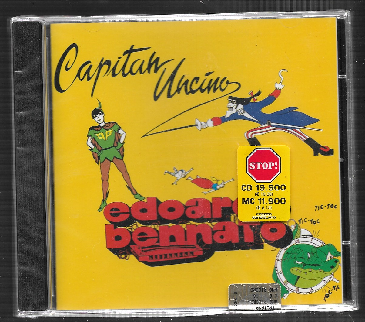 EDOARDO BENNATO CAPITAN UNCINO CD F.C. NUOVO SIGILLATO!!!