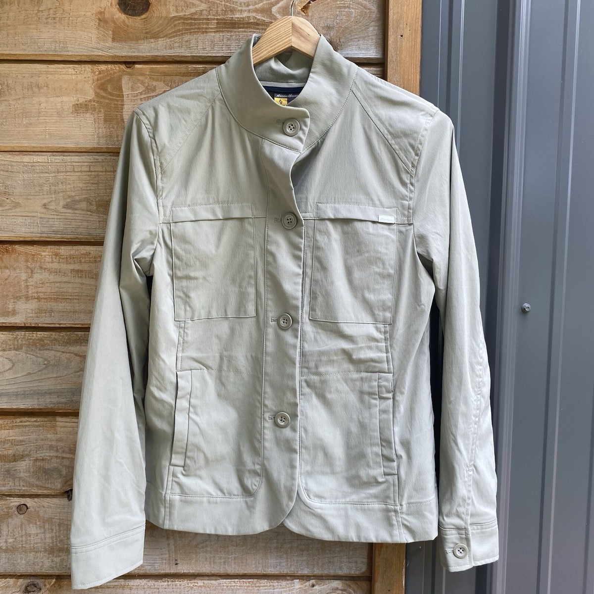 Eddie Bauer Womens Travex Voyager Travel Jacket Size