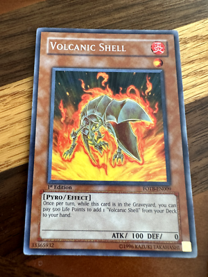 Yu-Gi-Oh! - Volcanic Rocket (FOTB-ENSP1) - Sneak Preview Series 3