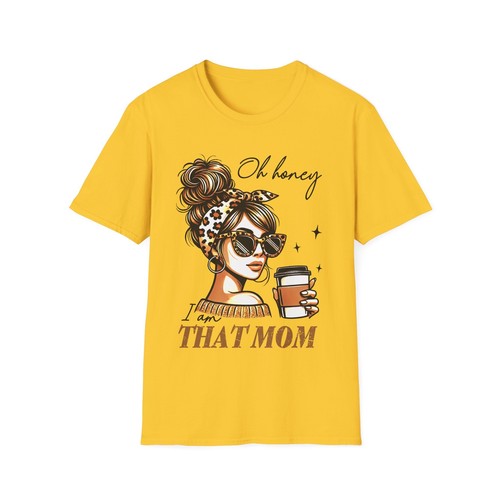 Camiseta Unisex Divertida "That Mom", Regalo Perfecto para Mamás, Ropa Informal, Madre’s - Imagen 10 de 45